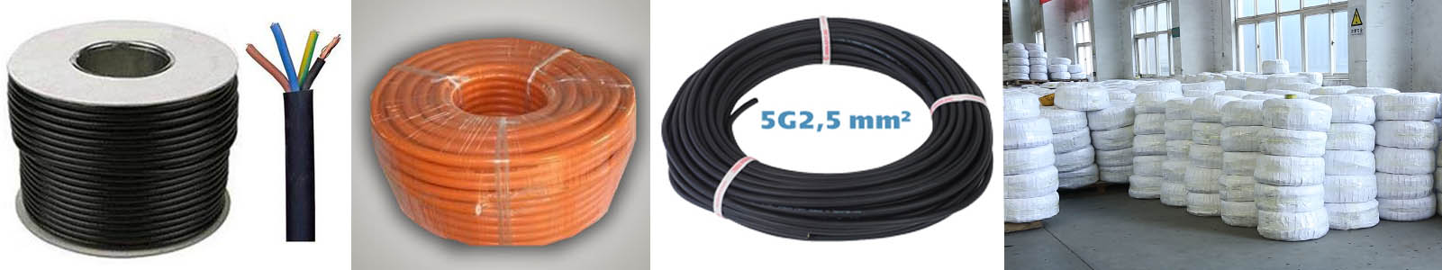 rubber fiber hybrid cable package 