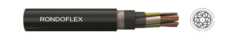 Round Low Voltage RONDOFLEX (N)GRDGOEU Cable